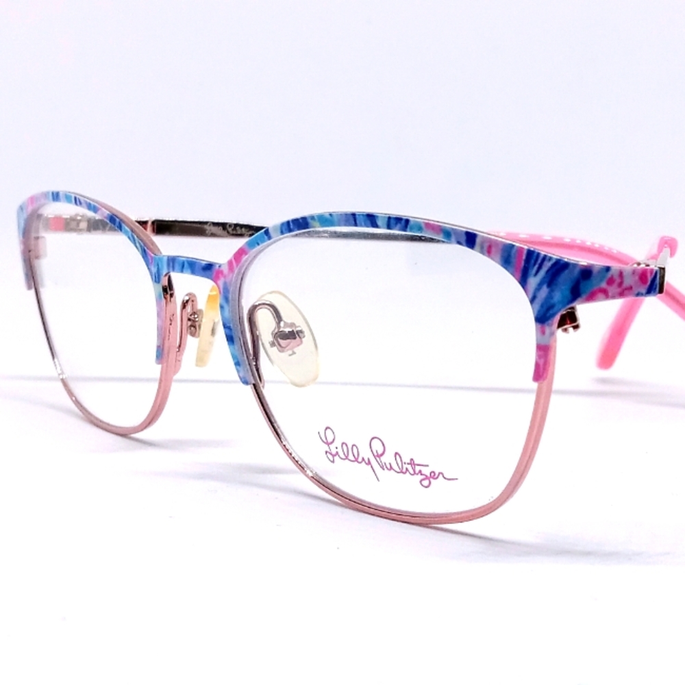 LILLY PULITZER "ATLEY"  GIRLS EYEGLASSES WITH DEMO LENS: